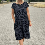 Henrietta - kerek nyakú nyári ruha